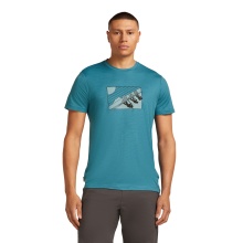 Icebreaker Funktions-Tshirt Merino 150 Tech Lite Tee In The Wild (Merinowolle) 2025 topazblau Herren